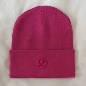 Lululemon Athletica Pink Beanie